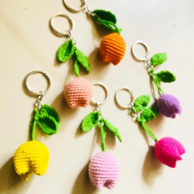 Tulip Keychain